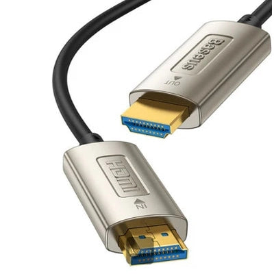 Baseus High Definition Optical Fiber HDMI to HDMI 4K Cable 10m Black