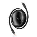 Baseus Free2Draw Mini Retractable Charging Cable Type-C to Type-C 100W 1M Cluster Black