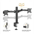 Dual Monitor Articulating Monitor Arm 17"-32"