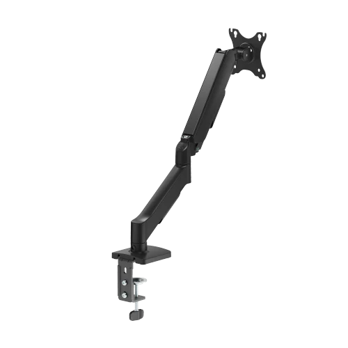 FlexPrecision Gas Spring Monitor Arm with USB Ports Black