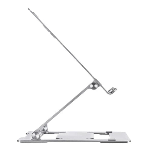 Foldable Stepless Adjustment Aluminium Laptop Riser 11"-17" Laptops Tablets E-Readers