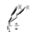 Dual Aluminum Interactive Counterbalance Monitor Arm 13"-32" LCD