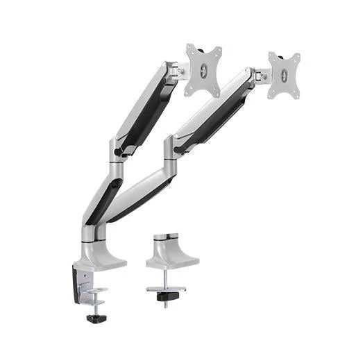 Dual Aluminum Interactive Counterbalance Monitor Arm 13"-32" LCD