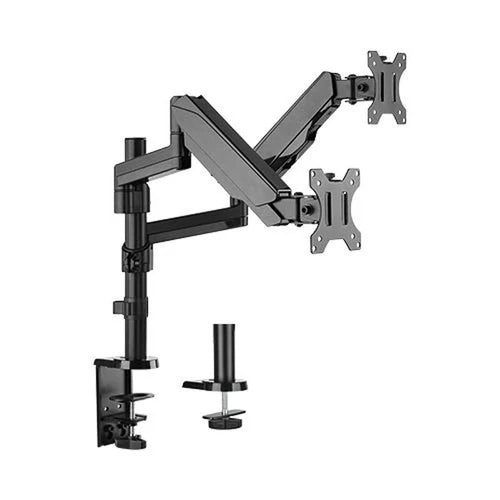 Gas Spring Dual Monitor Arm 17"-32"