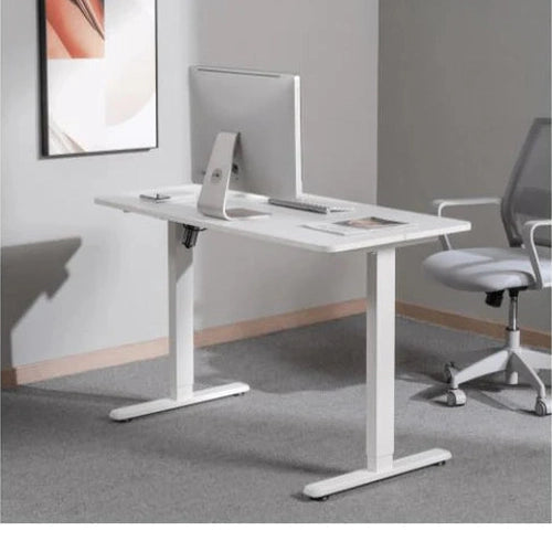 Bracom Single Motor Sit-Stand Desk 1200x600mm White
