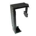 CPU Holder Under Desk Mount Black