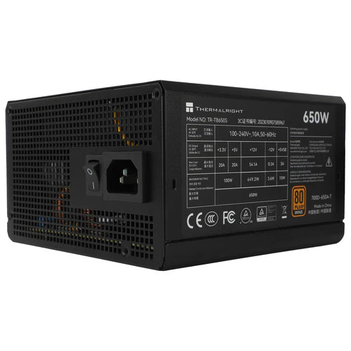 Thermalright TR-TB650S 80 Plus Bronze Non-Modular Power Supply