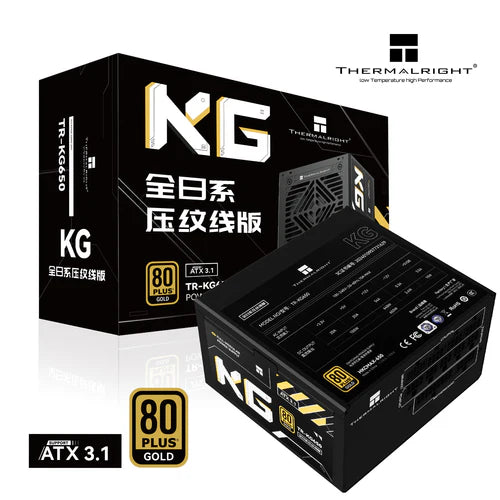 Thermalright TR-KG650 650W 80 Plus Gold Modular ATX 3.1 Power Supply