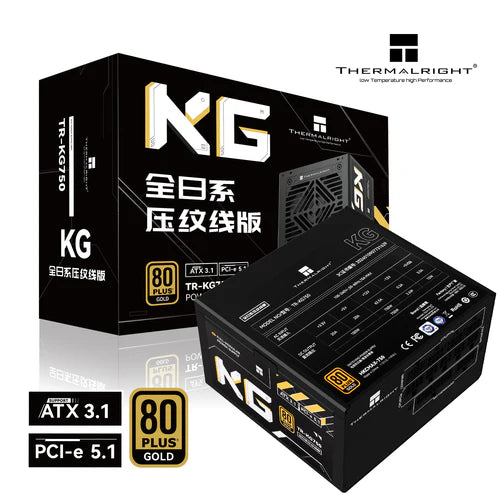 Thermalright TR-KG750 750W 80 Plus Gold Modular ATX 3.1 Power Supply