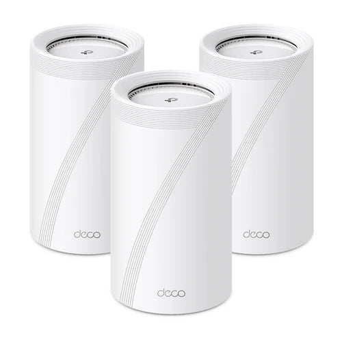 TP-Link BE22000 Whole Home Mesh Wi-Fi 7 System Tri-Band 3-Pack