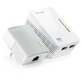 Two TP-Link network devices on a white background